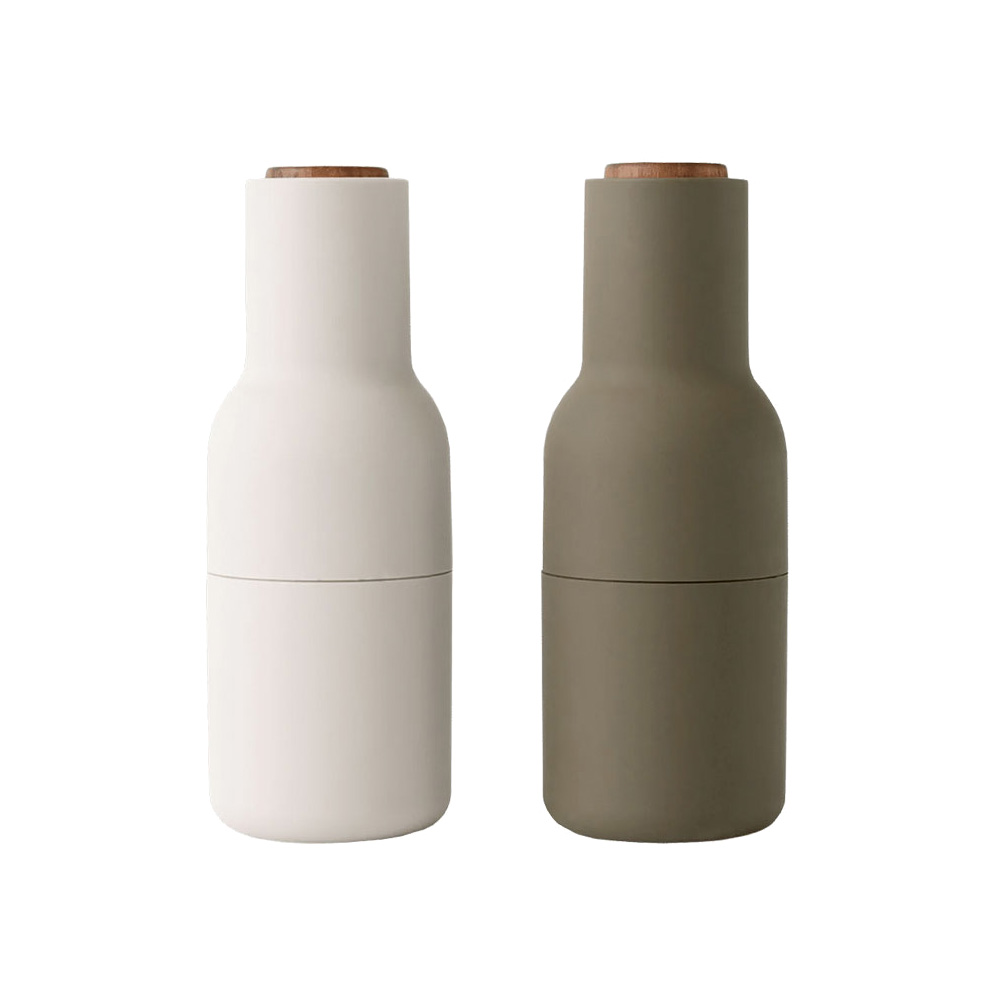 Bottle Grinder Set Ceramic Spice Mill 2 Pcs - Imagen 5